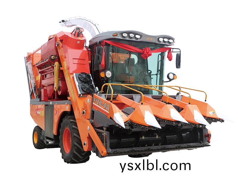 4YZB-4A自走式穗莖兼收玉米收(shou)穫機