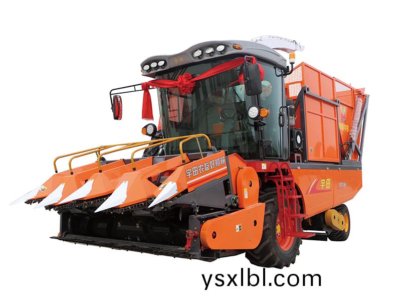4YZB-4A自走式(shi)穗莖兼收玉米收穫機