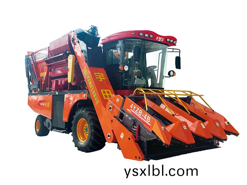 4YZB-4B自走式穗莖(jing)兼收(shou)玉米(mi)收穫機
