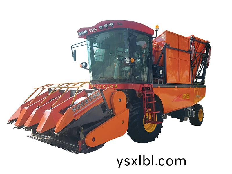 4YZB-4C自走式穗莖(jing)兼收玉米收穫機