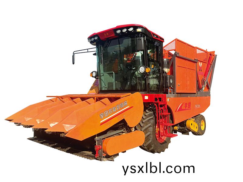 4YZB-5B自走式穗莖兼收玉米收穫機