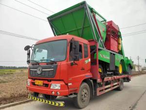 山西莖穗(sui)兼收玉(yu)米收(shou)穫機(ji)髮貨了